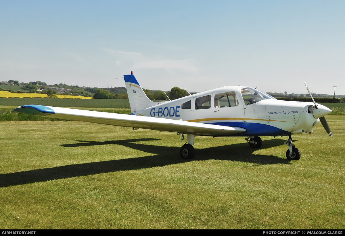Aircraft Photo of G-BODE | Piper PA-28-161 Warrior II | Sherburn Aero Club | AirHistory.net #117525