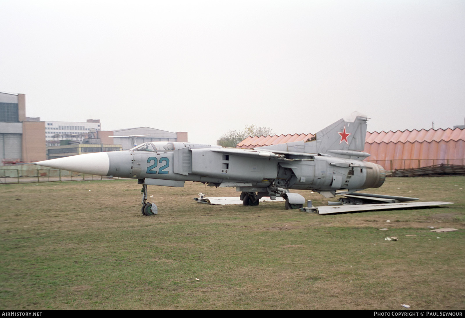 Aircraft Photo of 22 blue | Mikoyan-Gurevich MiG-23S | AirHistory.net #117535