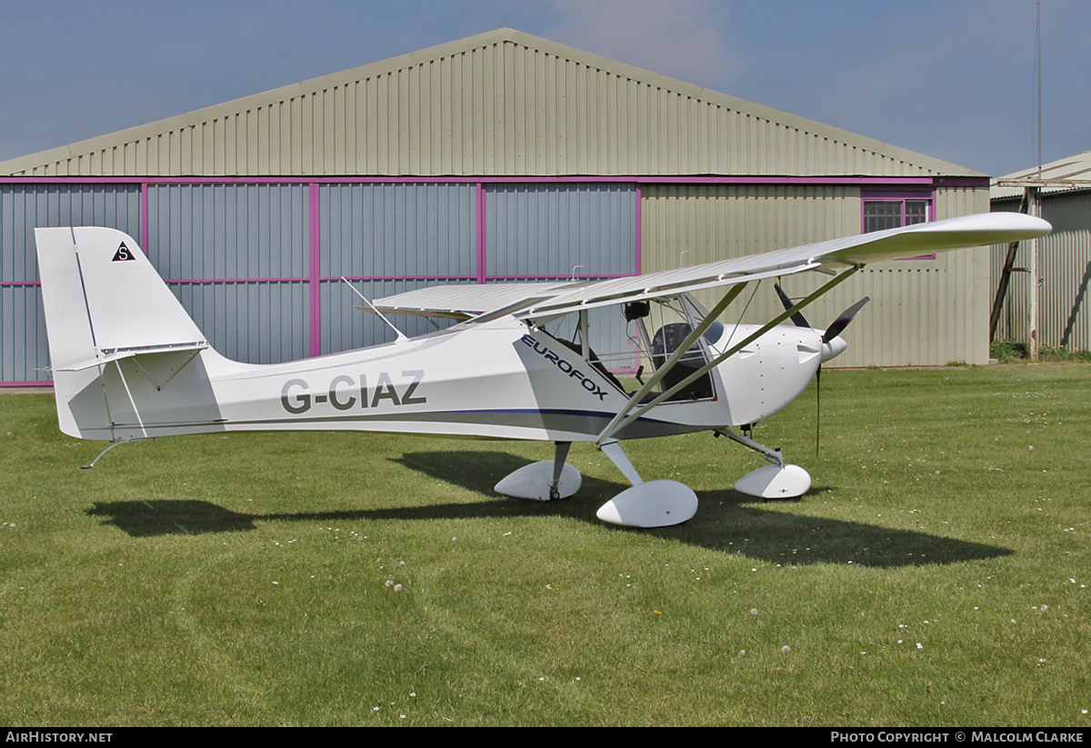 Aircraft Photo of G-CIAZ | Aeropro Eurofox 912 (1) | AirHistory.net #117541