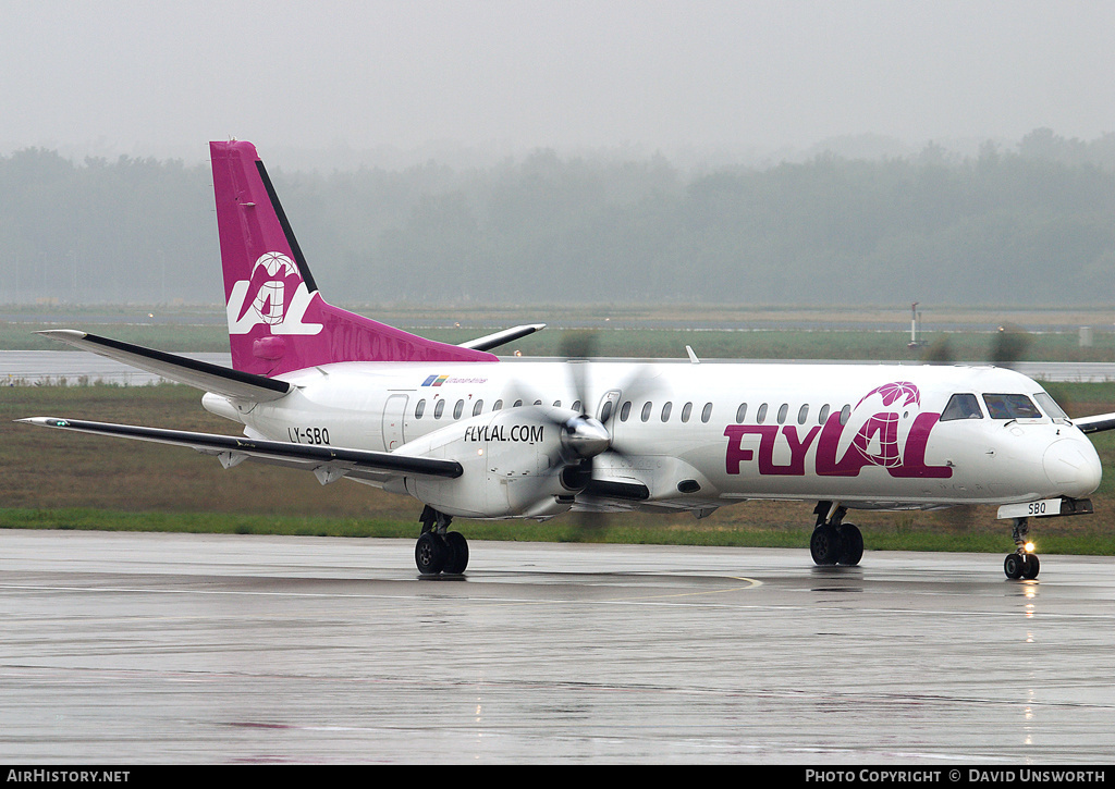 Aircraft Photo of LY-SBQ | Saab 2000 | FlyLAL - Lithuanian Airlines | AirHistory.net #117563