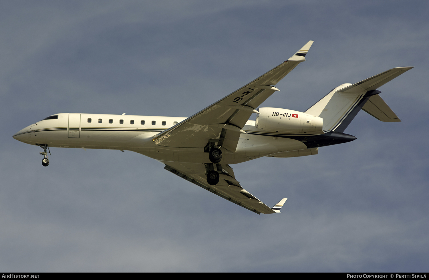 Aircraft Photo of HB-INJ | Bombardier Global Express (BD-700-1A10) | AirHistory.net #117569
