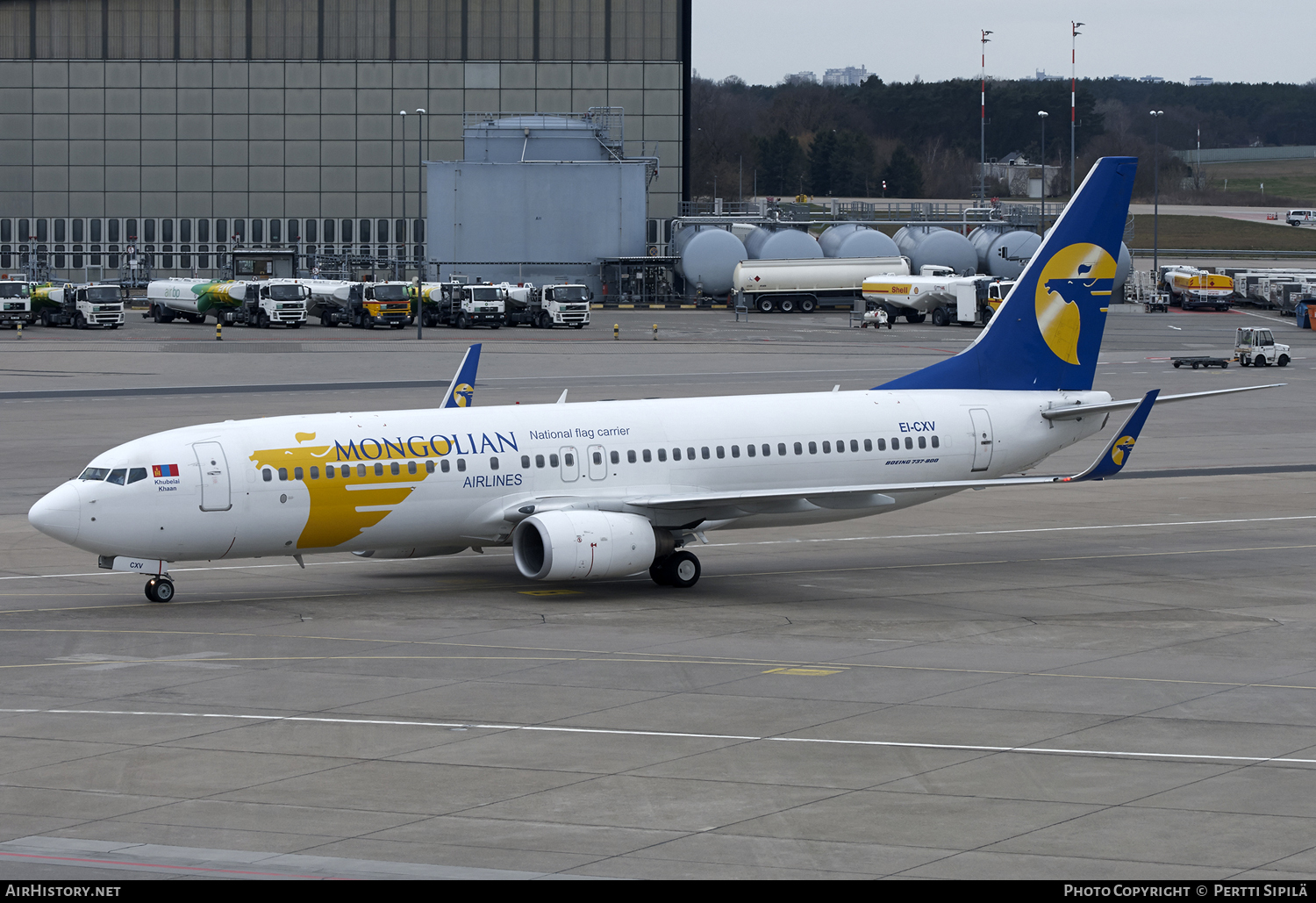 Aircraft Photo of EI-CXV | Boeing 737-8CX | MIAT Mongolian Airlines | AirHistory.net #117583