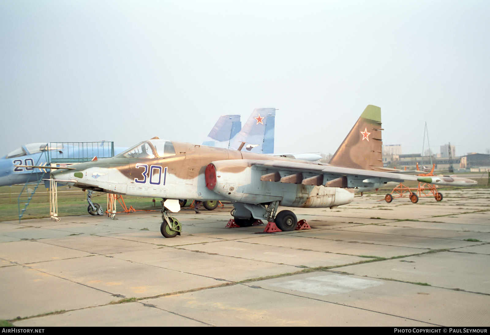 Aircraft Photo of 301 blue | Sukhoi Su-25BM | AirHistory.net #117584