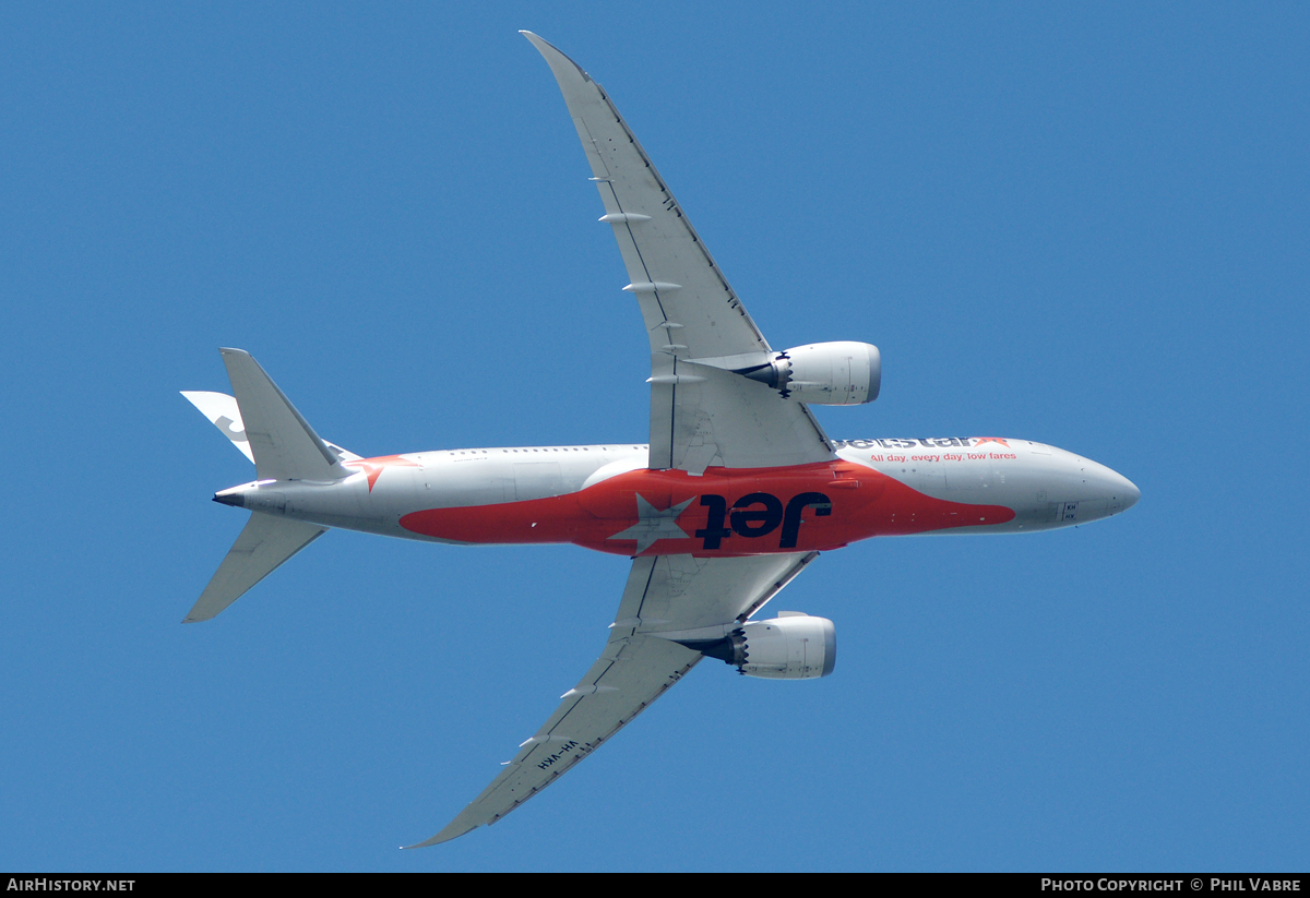 Aircraft Photo of VH-VKH | Boeing 787-8 Dreamliner | Jetstar Airways | AirHistory.net #117616