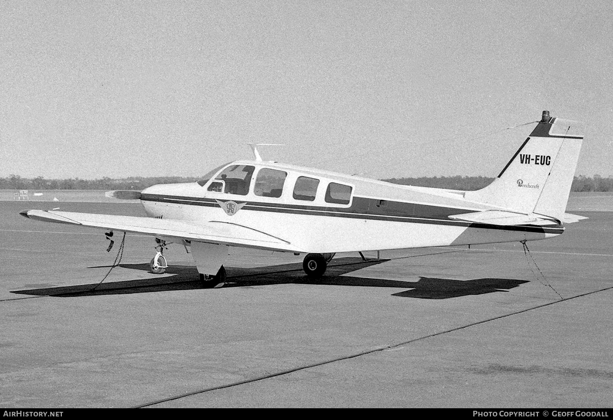 Aircraft Photo of VH-EUC | Beech 36 Bonanza 36 | Sunland Aviation Services | AirHistory.net #117626