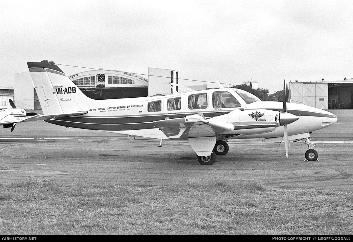 Aircraft Photo of VH-ADB | Beech 58 Baron | Royal Flying Doctor Service - RFDS | AirHistory.net #117631