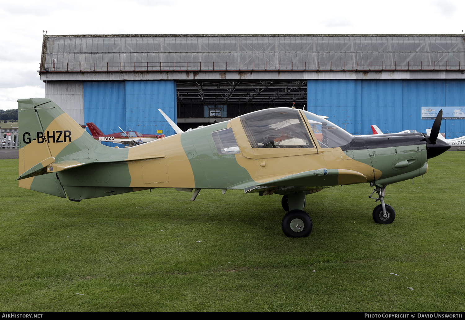 Aircraft Photo of G-BHZR | Scottish Aviation Bulldog 120/1210 | AirHistory.net #117641