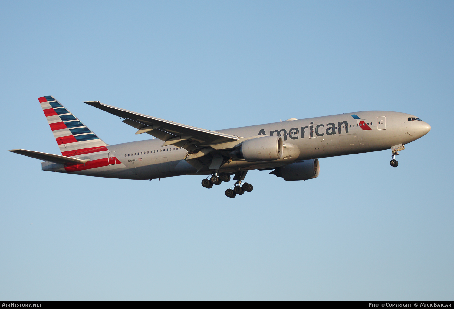 Aircraft Photo of N798AN | Boeing 777-223/ER | American Airlines | AirHistory.net #117655