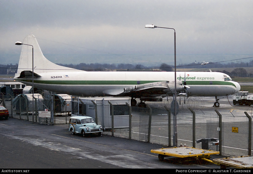 Aircraft Photo of N341HA | Lockheed L-188A(PF) Electra | Channel Express | AirHistory.net #117673