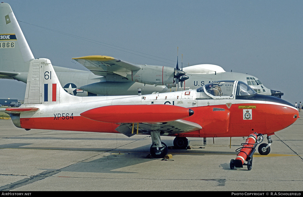 Aircraft Photo of XP564 | BAC 84 Jet Provost T4 | UK - Air Force | AirHistory.net #117685
