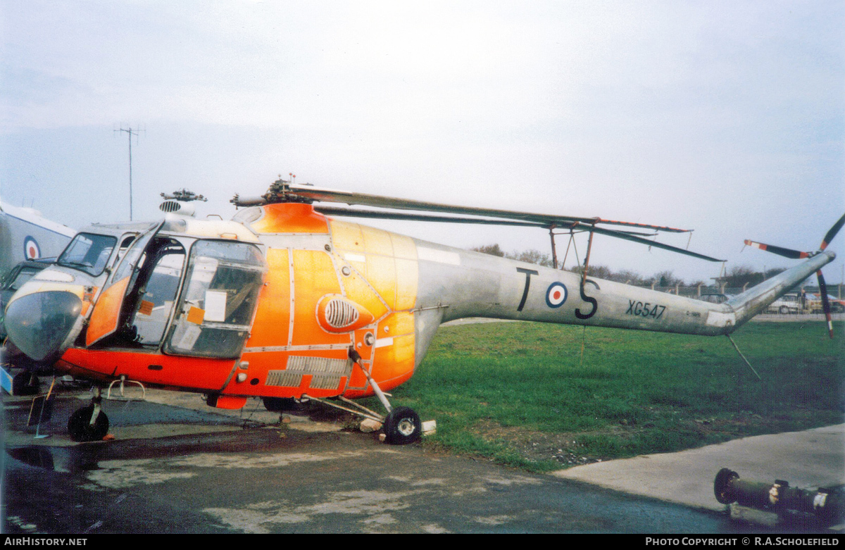 Aircraft Photo of XG547 | Bristol 171 Sycamore HR14 | AirHistory.net #117695