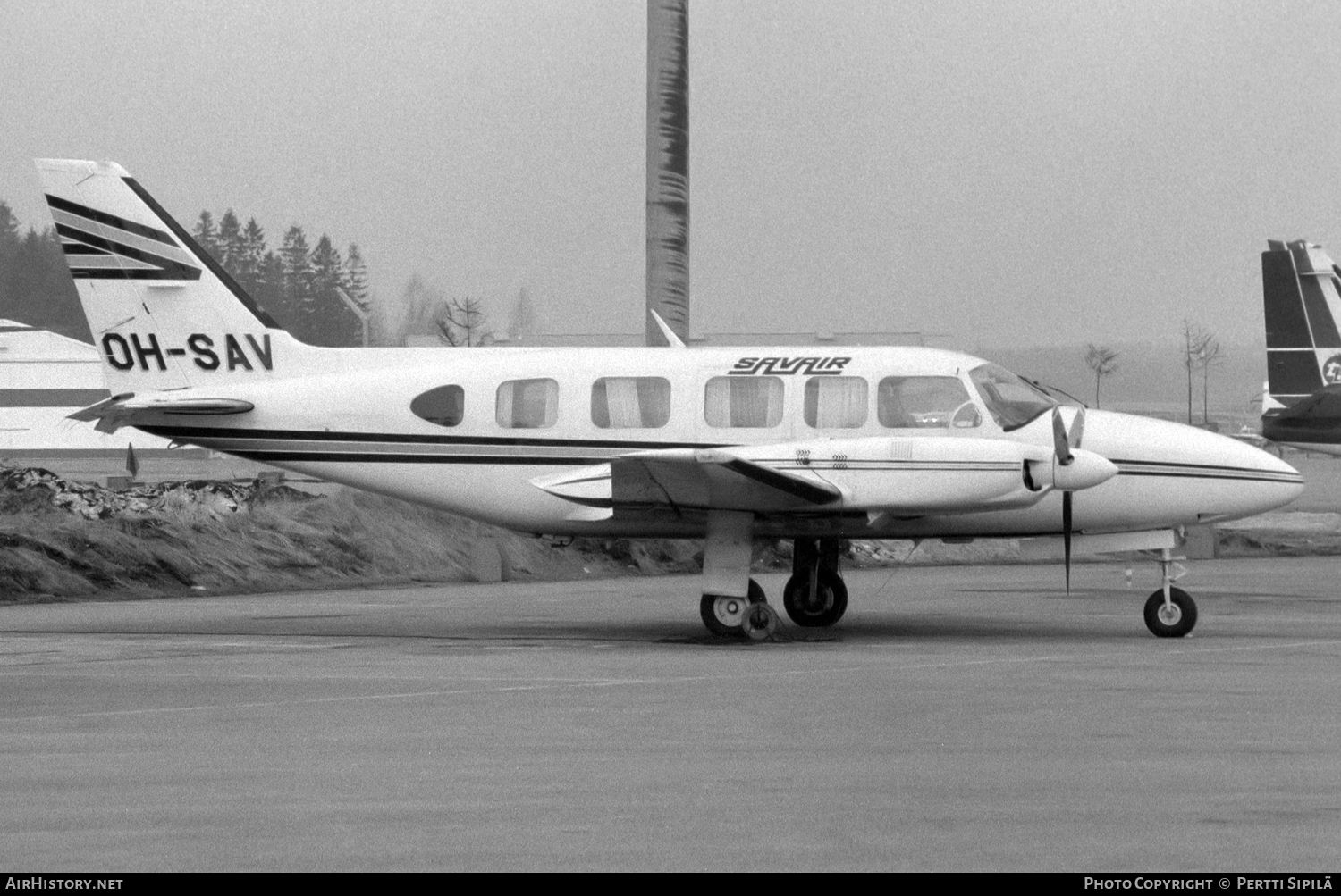 Aircraft Photo of OH-SAV | Piper PA-31-350 Chieftain | Savair | AirHistory.net #117706