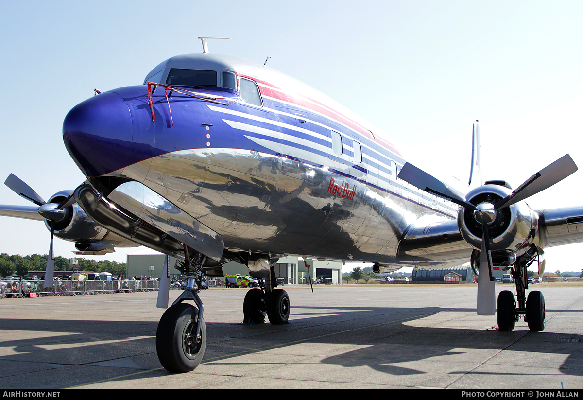 Aircraft Photo of OE-LDM | Douglas DC-6B | Red Bull | AirHistory.net #117712