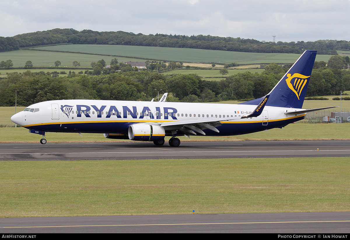 Aircraft Photo of EI-GJO | Boeing 737-800 | Ryanair | AirHistory.net #117720