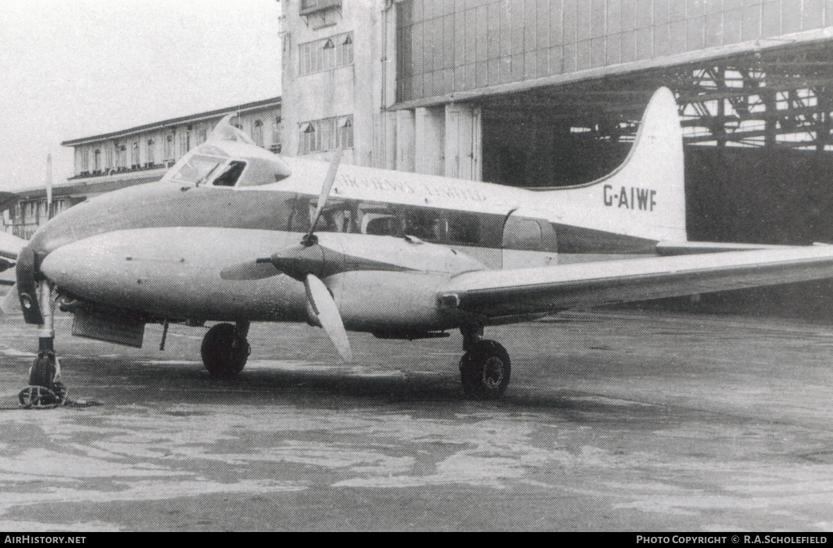 Aircraft Photo of G-AIWF | De Havilland D.H. 104 Dove 1 | Airviews | AirHistory.net #117753