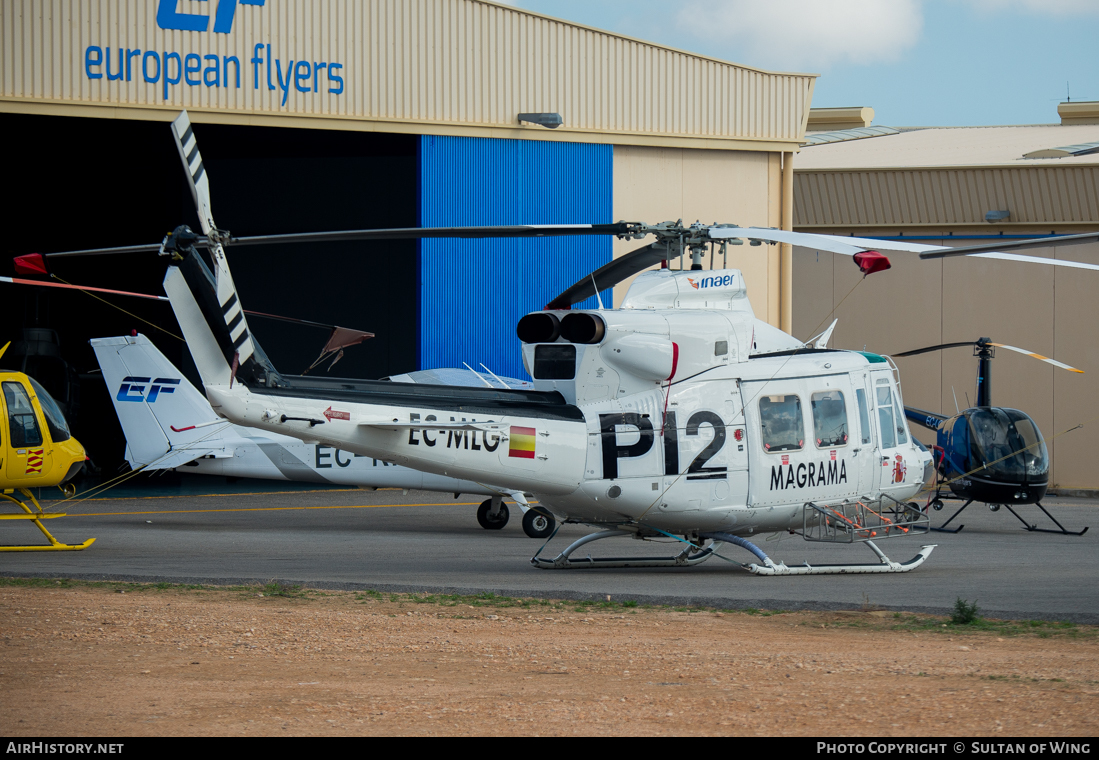 Aircraft Photo of EC-MLG | Bell 412SP | Inaer | AirHistory.net #117794