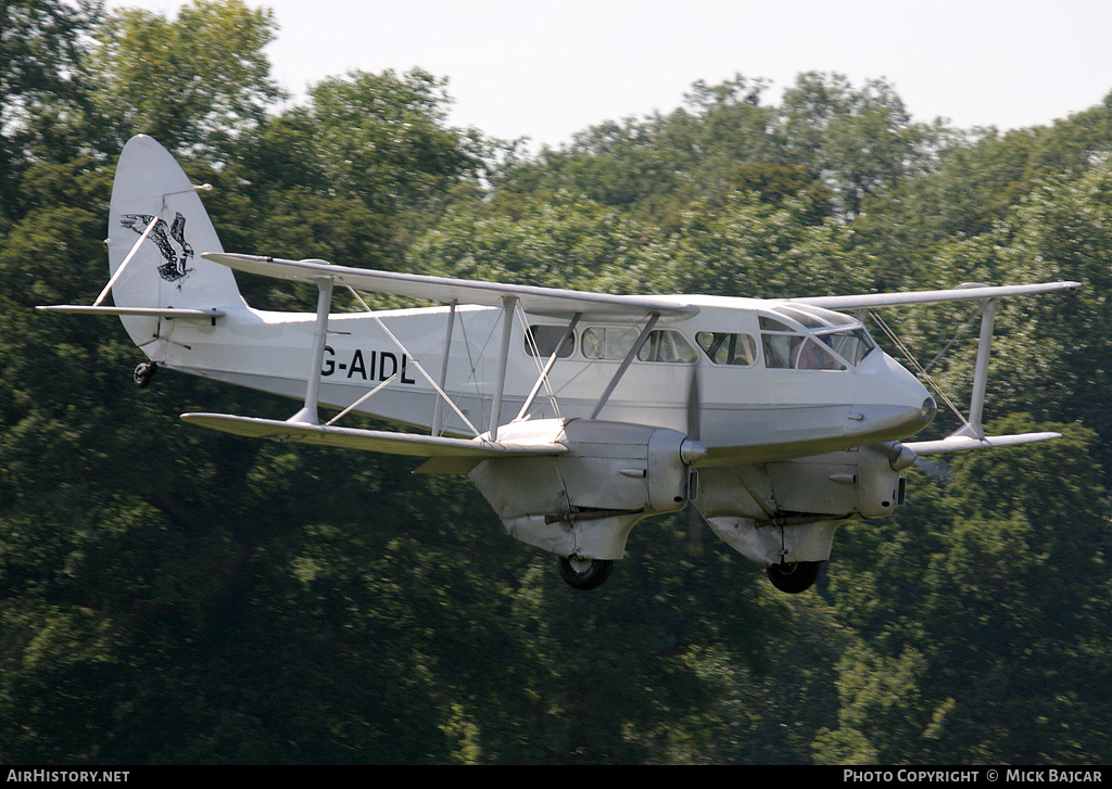 Aircraft Photo of G-AIDL | De Havilland D.H. 89A Dragon Rapide | Air Atlantique | AirHistory.net #117798