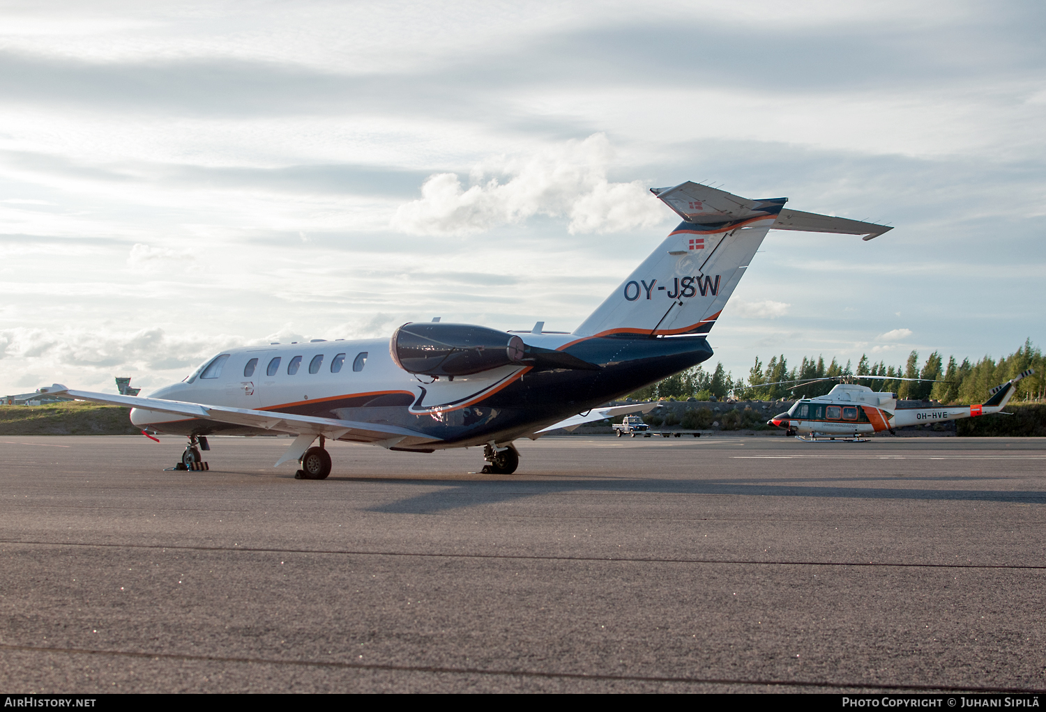 Aircraft Photo of OY-JSW | Cessna 525A CitationJet CJ2+ | Flexflight | AirHistory.net #117803