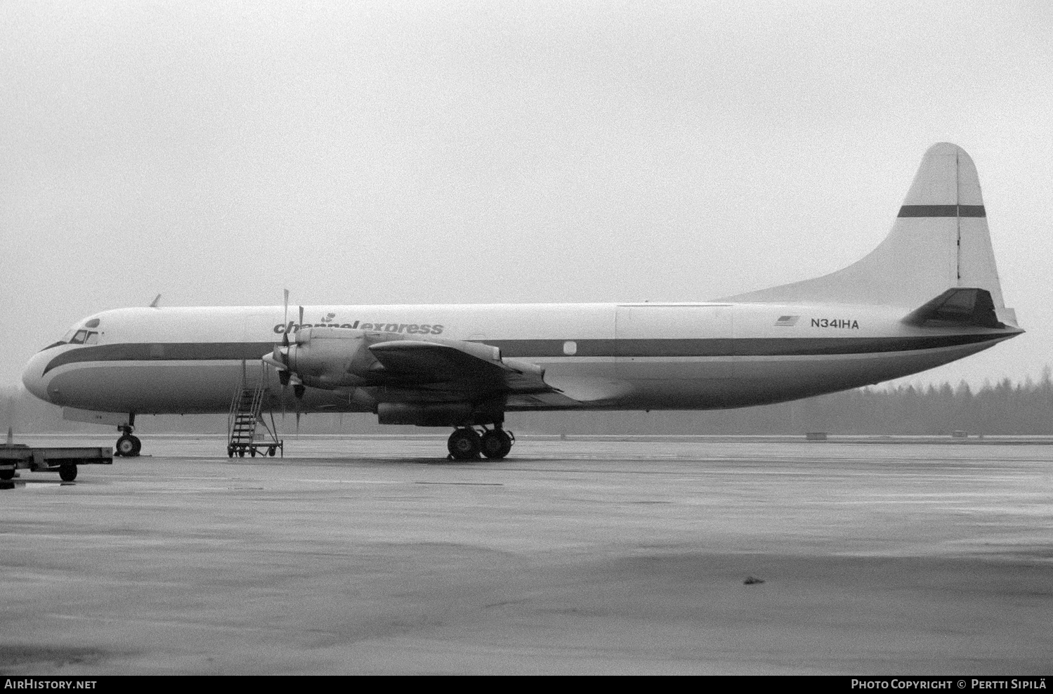 Aircraft Photo of N341HA | Lockheed L-188A(PF) Electra | Channel Express | AirHistory.net #117837