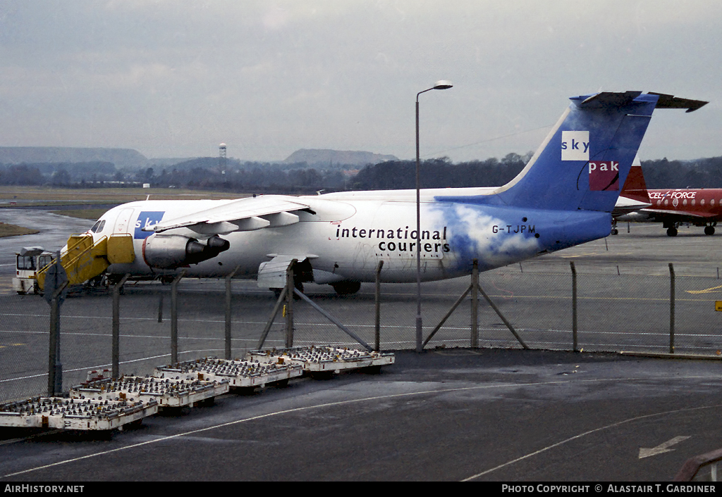 Aircraft Photo of G-TJPM | British Aerospace BAe-146-300QT Quiet Trader | Sky Pak International Couriers | AirHistory.net #117846