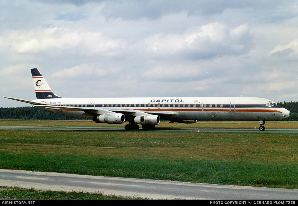 Aircraft Photo of N8765 | McDonnell Douglas DC-8-61 | Capitol International Airways | AirHistory.net #117887