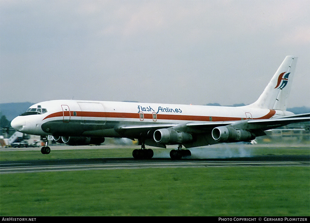 Aircraft Photo of 5N-ATY | Douglas DC-8-55(F) | Flash Airlines | AirHistory.net #117893