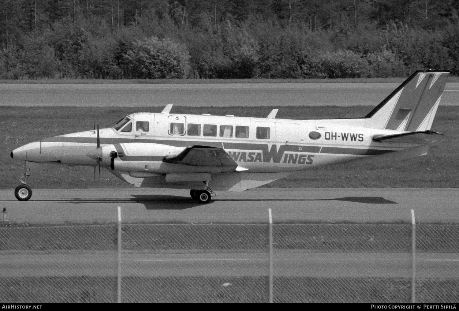 Aircraft Photo of OH-WWS | Beech 99A Airliner | Wasawings | AirHistory.net #117910