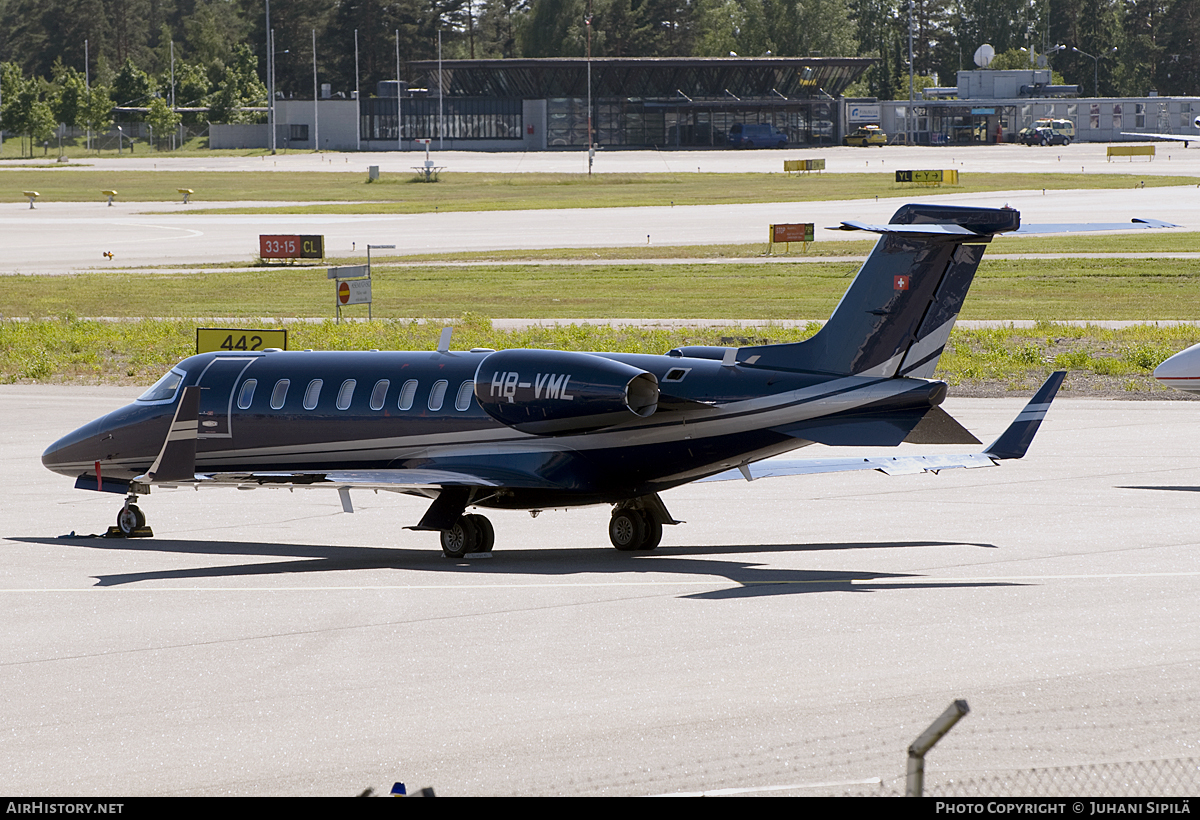 Aircraft Photo of HB-VML | Learjet 45 | AirHistory.net #117912