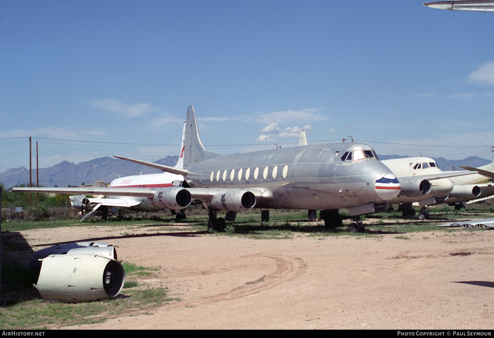 Aircraft Photo of N7458 | Vickers 745D Viscount | AirHistory.net #117924