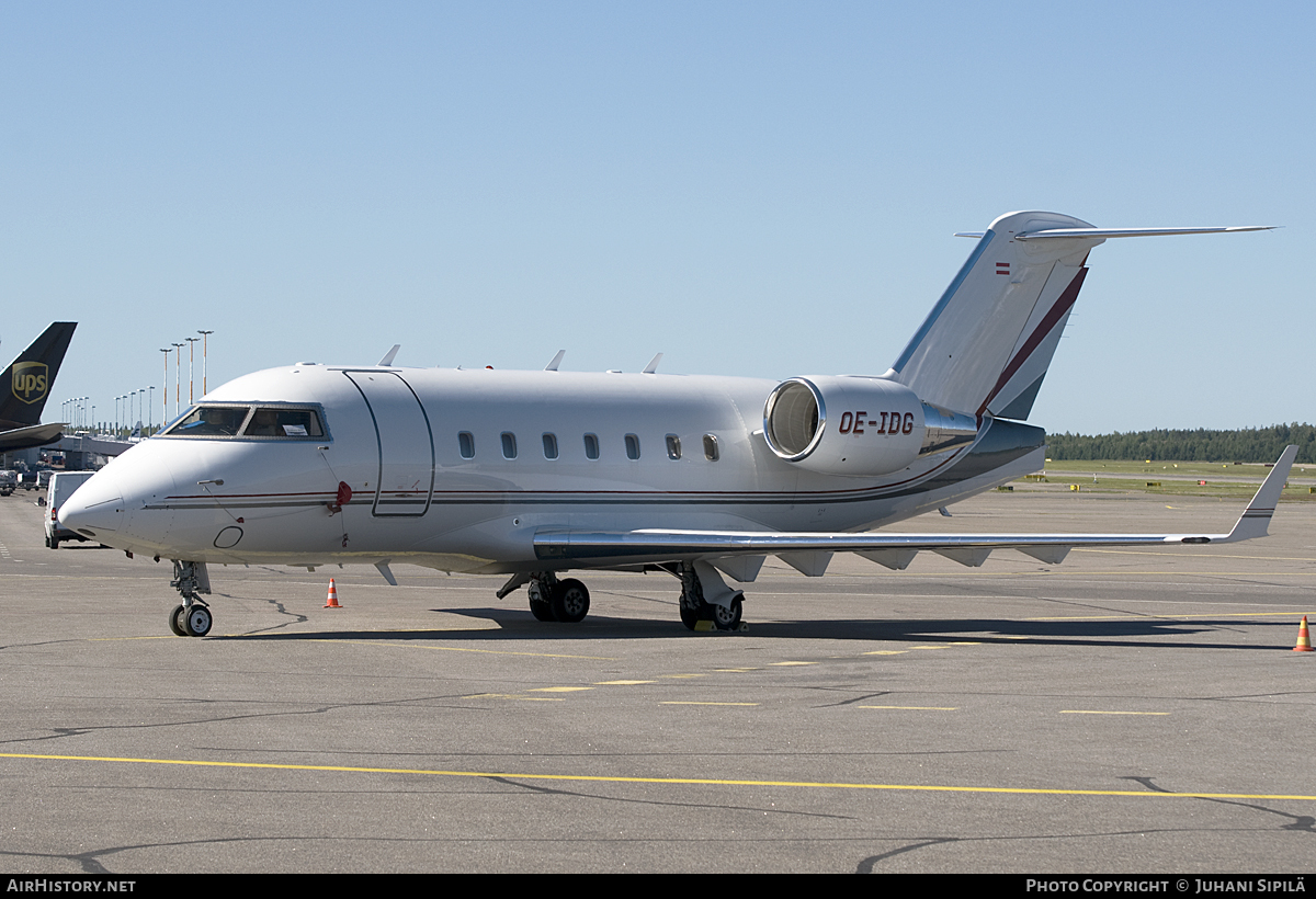 Aircraft Photo of OE-IDG | Bombardier Challenger 604 (CL-600-2B16) | AirHistory.net #117929