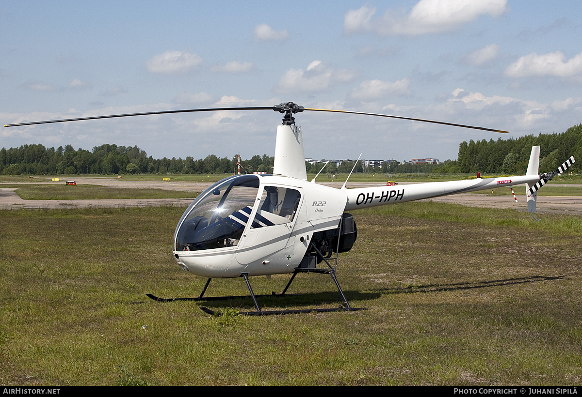 Aircraft Photo of OH-HPH | Robinson R-22 Beta | AirHistory.net #117932