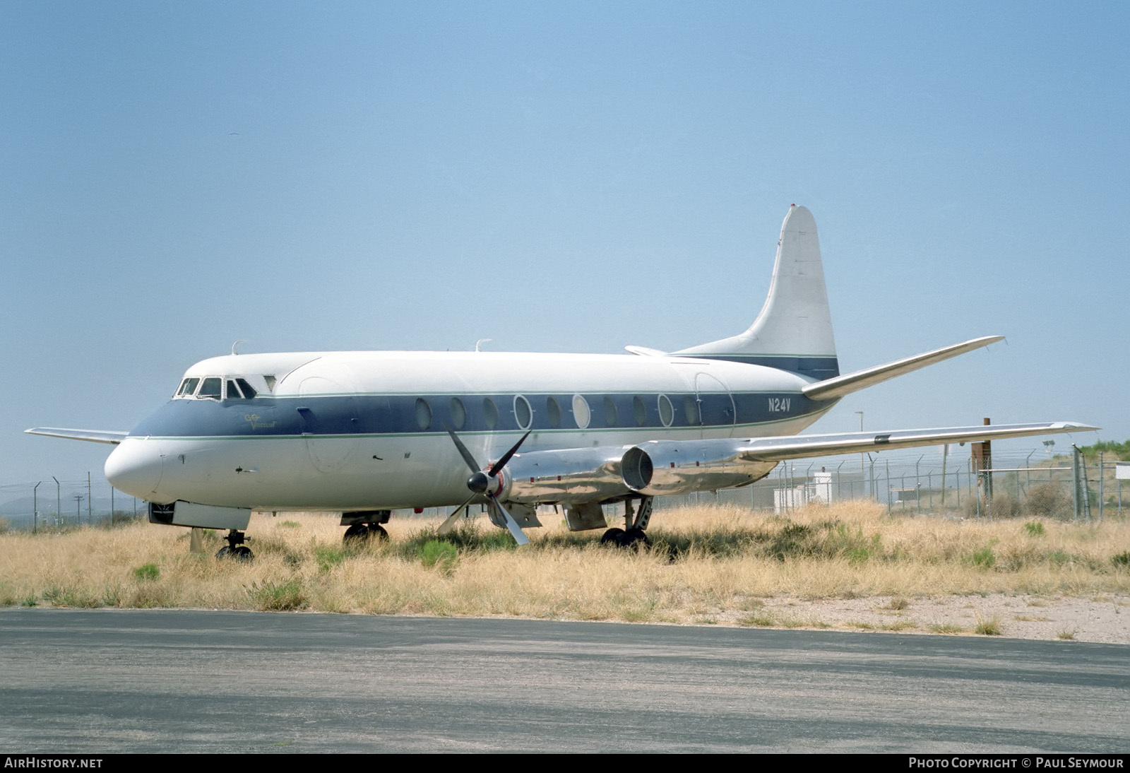 Aircraft Photo of N24V | Vickers 745D Viscount | Go Transportation | AirHistory.net #117934