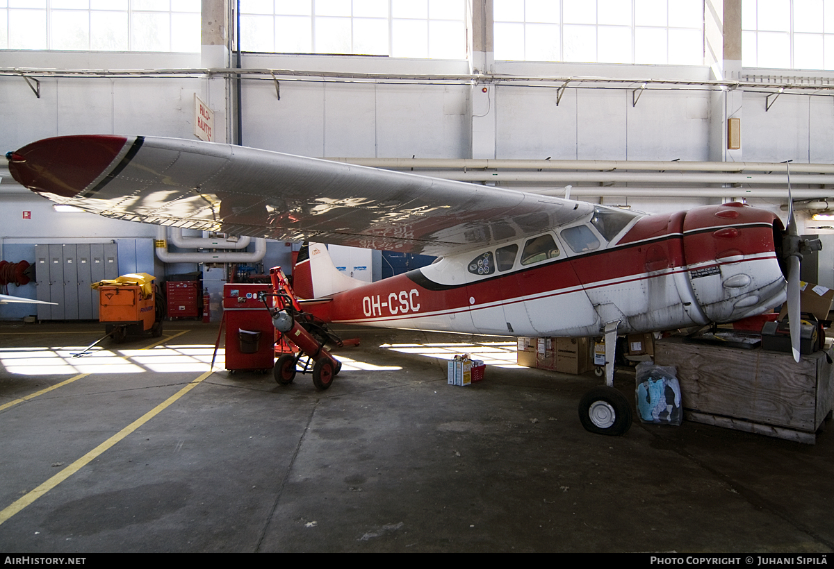 Aircraft Photo of OH-CSC | Cessna 195B | AirHistory.net #117937