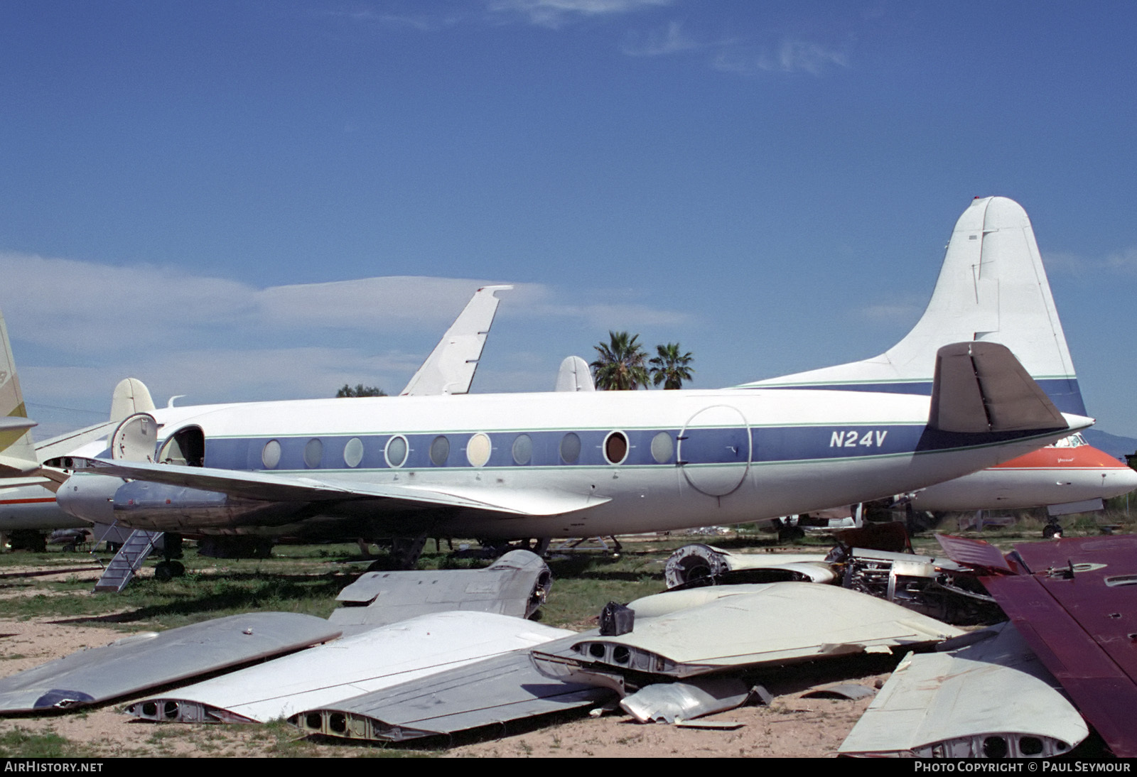 Aircraft Photo of N24V | Vickers 745D Viscount | AirHistory.net #117938