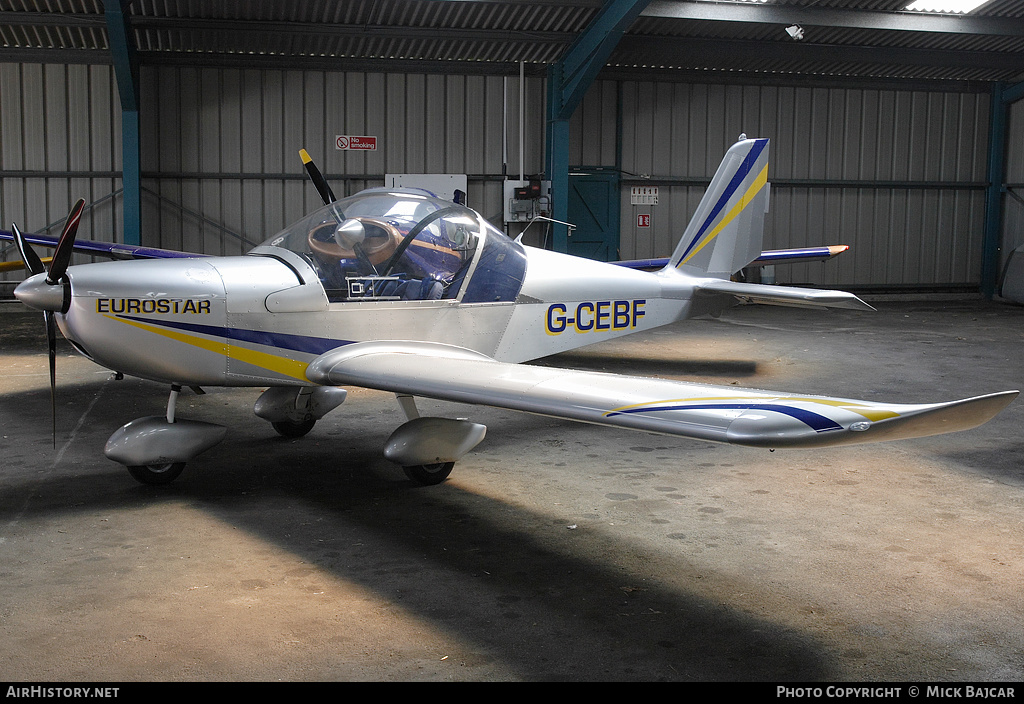 Aircraft Photo of G-CEBF | Evektor-Aerotechnik EV-97A Eurostar | AirHistory.net #117946