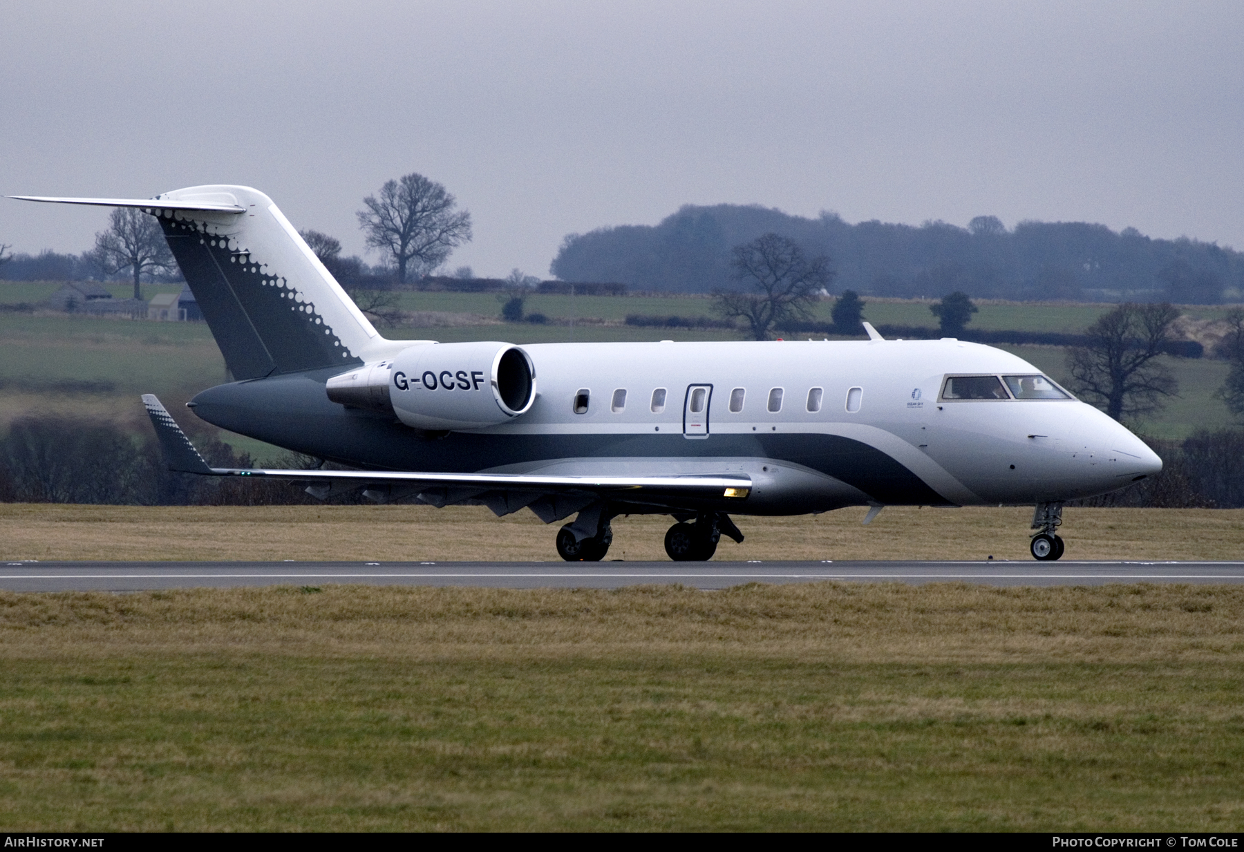 Aircraft Photo of G-OCSF | Bombardier Challenger 604 (CL-600-2B16) | AirHistory.net #117951