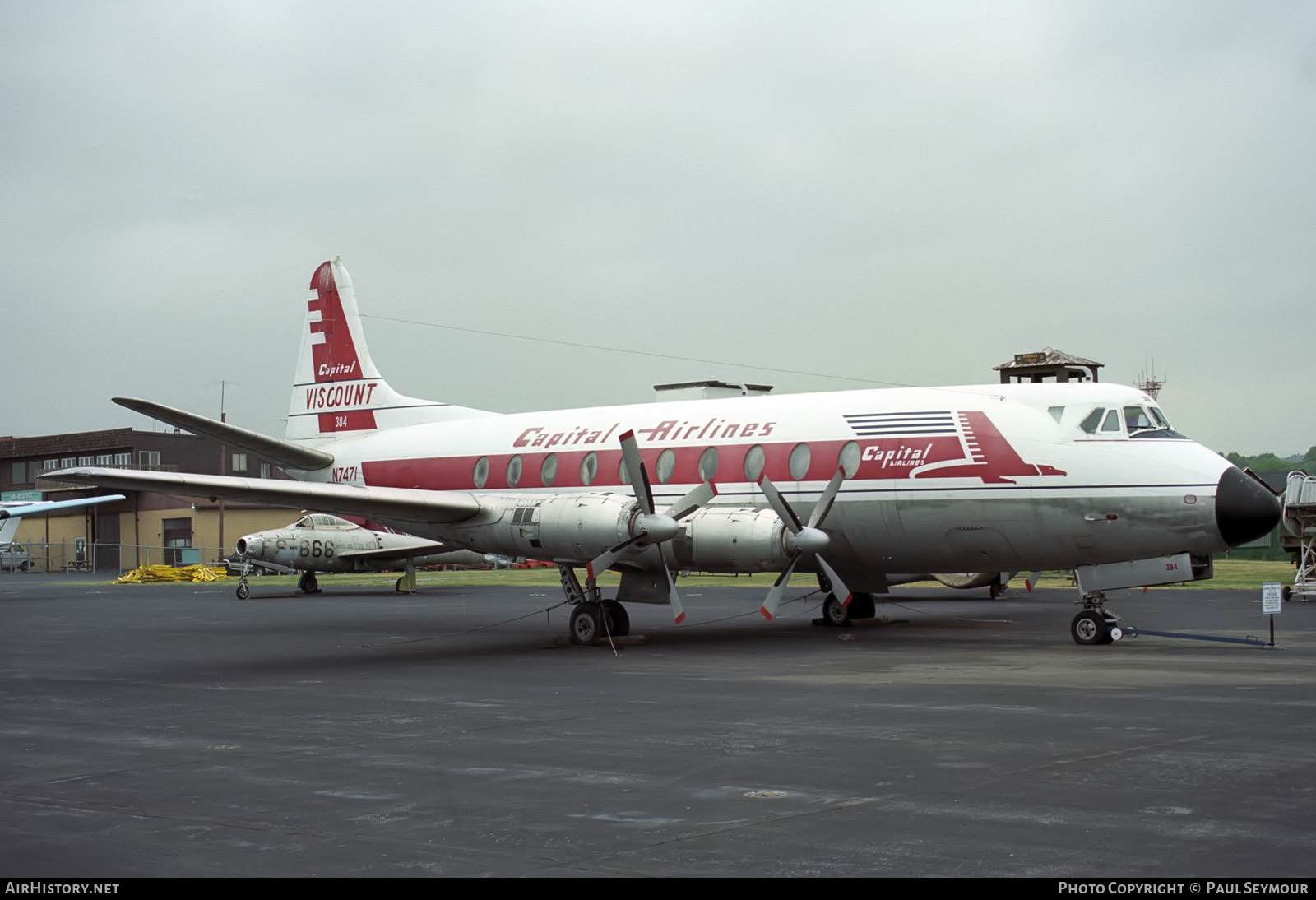 Aircraft Photo of N7471 | Vickers 798D Viscount | Capital Airlines | AirHistory.net #117980