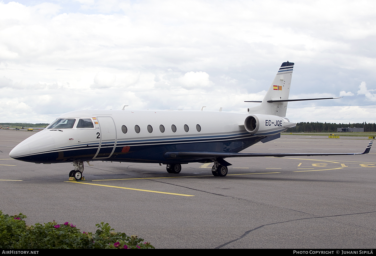 Aircraft Photo of EC-JQE | Israel Aircraft Industries Gulfstream G200 | AirHistory.net #117986