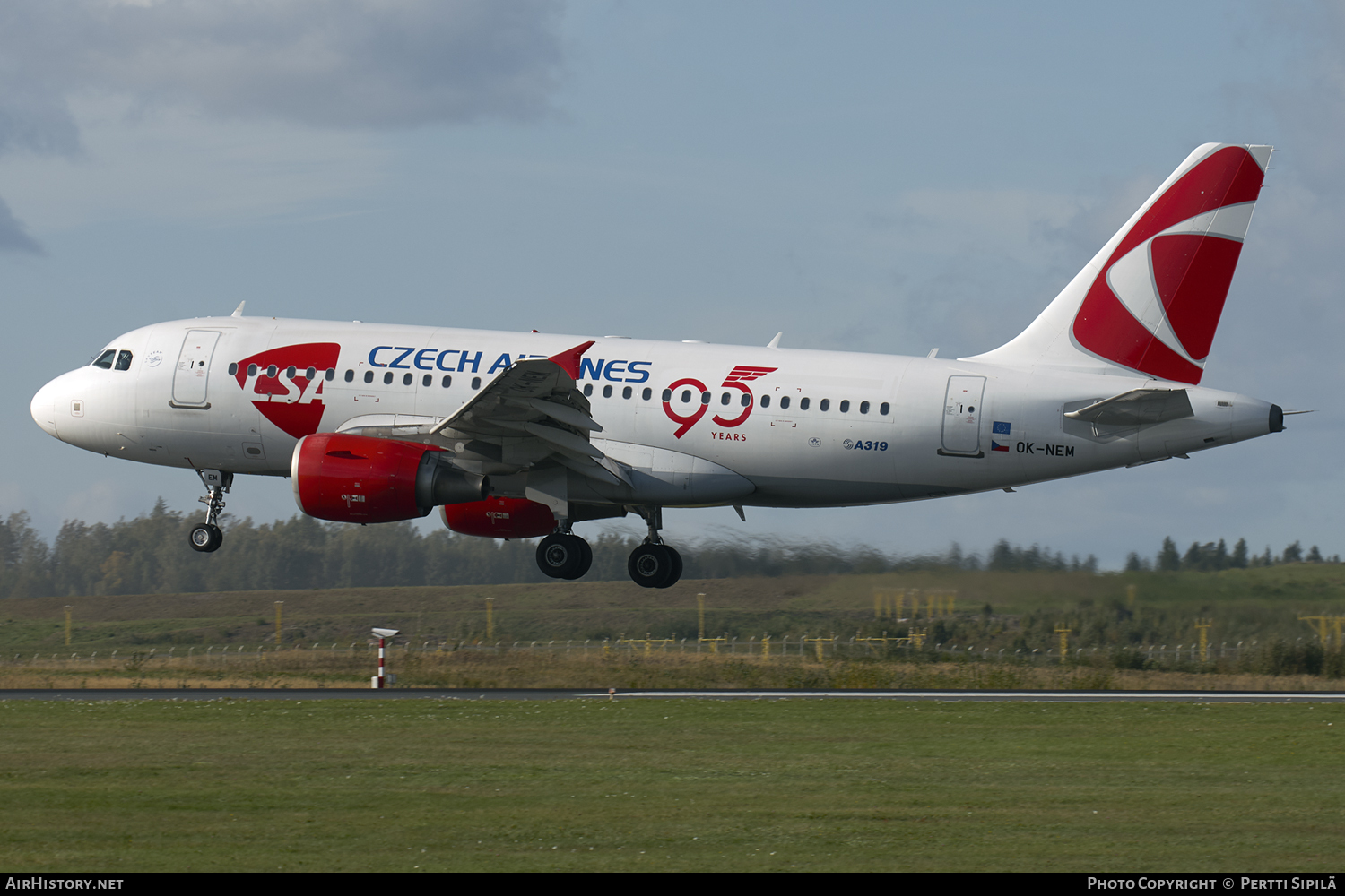 Aircraft Photo of OK-NEM | Airbus A319-112 | ČSA - Czech Airlines | AirHistory.net #117993