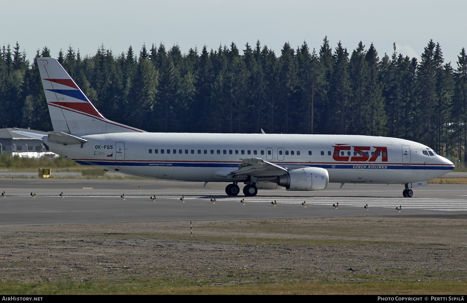 Aircraft Photo of OK-FGS | Boeing 737-45S | ČSA - Czech Airlines | AirHistory.net #118004