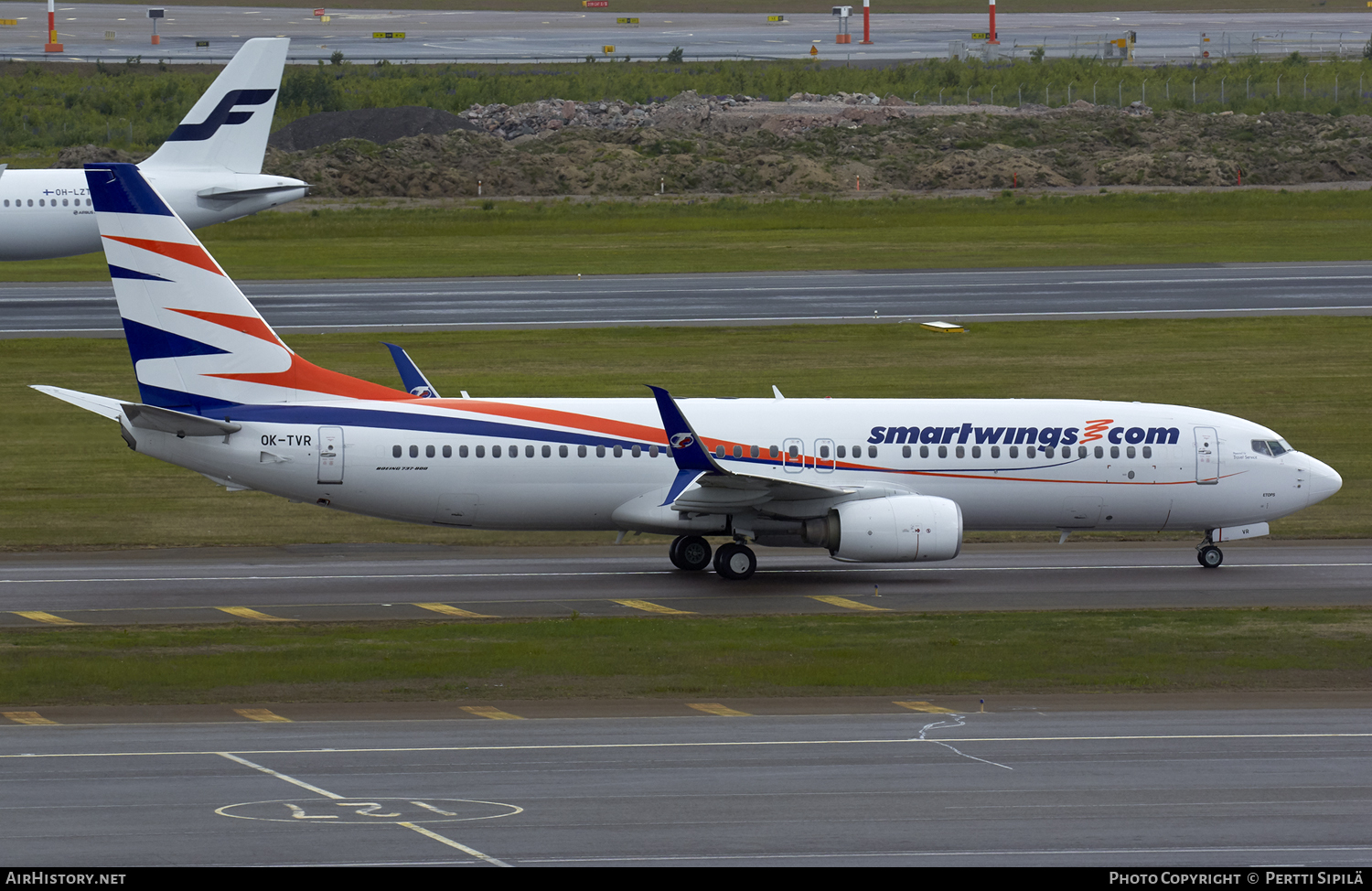Aircraft Photo of OK-TVR | Boeing 737-86N | Smartwings | AirHistory.net #118029