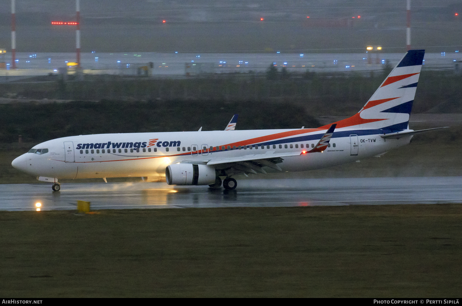 Aircraft Photo of OK-TVW | Boeing 737-86Q | Smartwings | AirHistory.net #118037