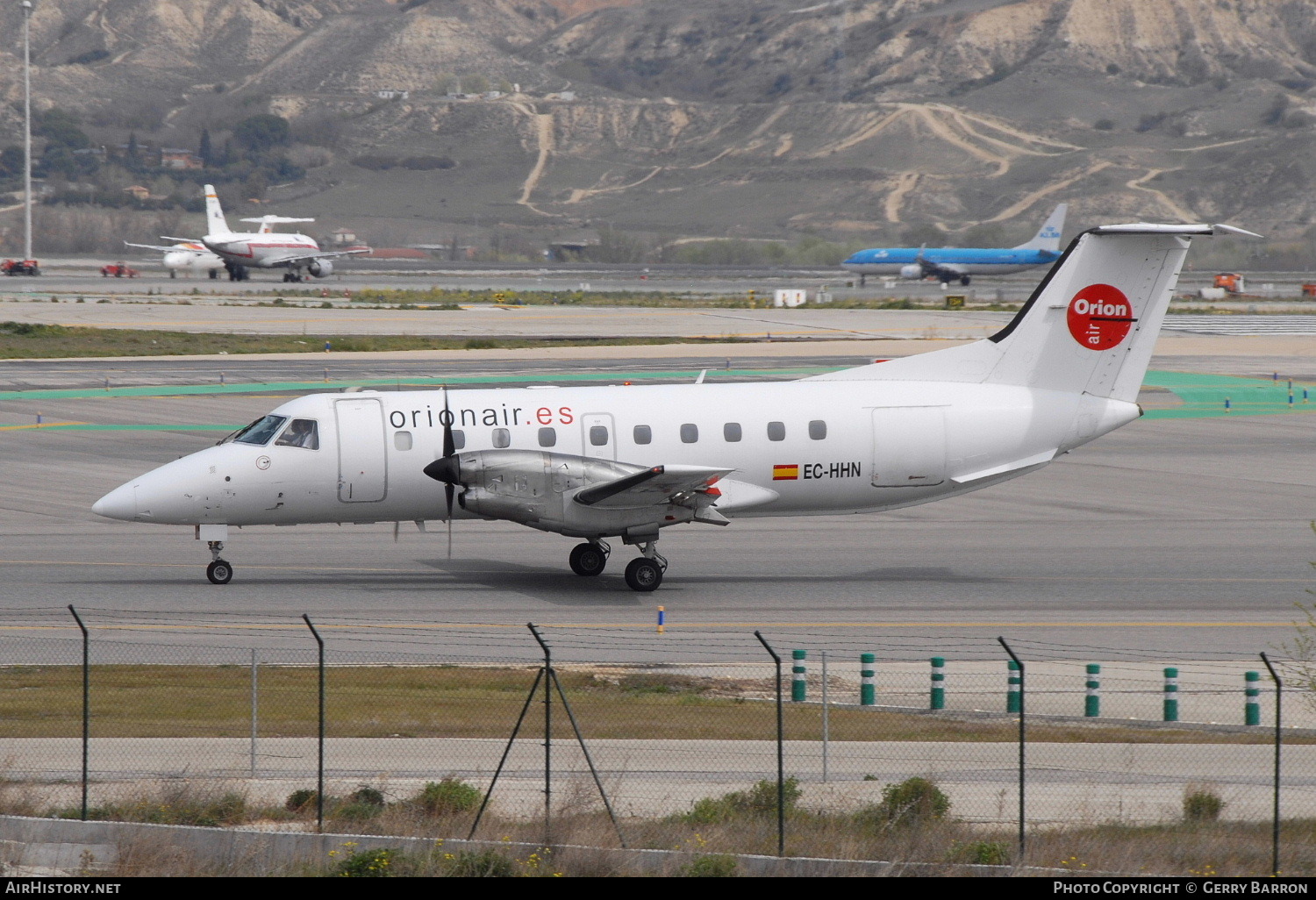 Aircraft Photo of EC-HHN | Embraer EMB-120RT Brasilia | Orionair | AirHistory.net #118048