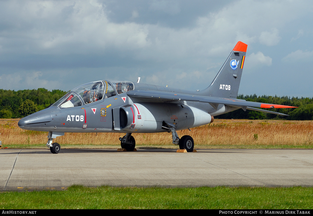 Aircraft Photo of AT08 | Dassault-Dornier Alpha Jet 1B | Belgium - Air Force | AirHistory.net #118064