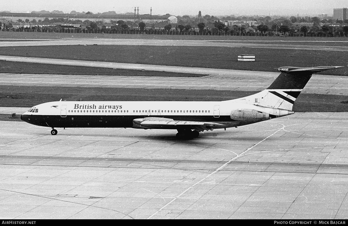 Aircraft Photo of G-ASGE | Vickers Super VC10 Srs1151 | British Airways | AirHistory.net #118065