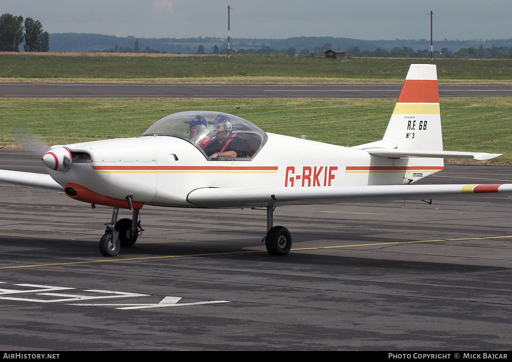 Aircraft Photo of G-BKIF | Fournier RF-6B-100 | AirHistory.net #118071