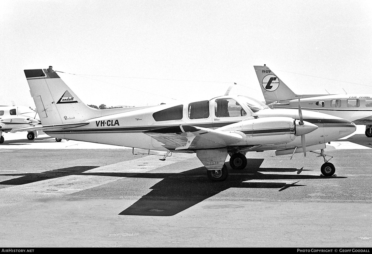 Aircraft Photo of VH-CLA | Beech D55 Baron | Landall Homes | AirHistory.net #118080