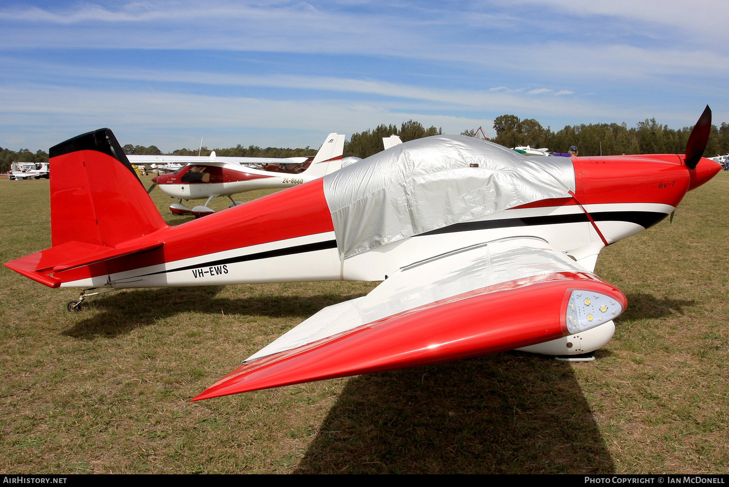 Aircraft Photo of VH-EWS | Van's RV-7 | AirHistory.net #118102