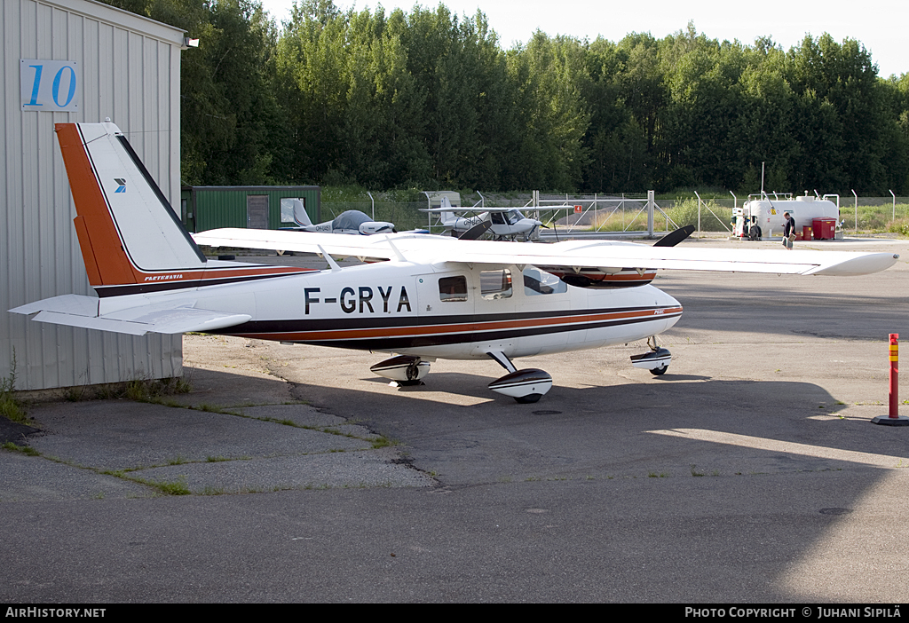Aircraft Photo of F-GRYA | Partenavia P-68C | AirHistory.net #118112