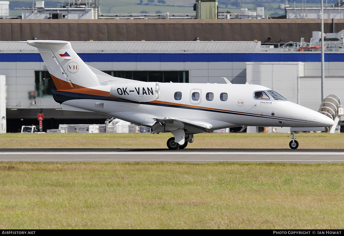 Aircraft Photo of OK-VAN | Embraer EMB-500 Phenom 100 | VH Trade Group | AirHistory.net #118140